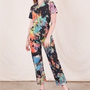 Limited Edition Big Bud Press Magic Waters Short Sleeved Jumpsuit sz. XL